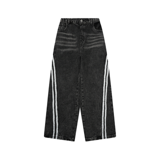 Kid’s Vintage Wash Side Stripe Jeans