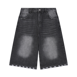 Men's Sunfade Distressed Denim Shorts