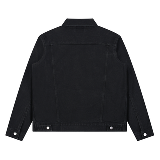 Unisex Vintage Wash Denim Jacket
