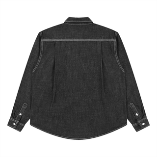 Unisex Vintage Wash Denim Shirt