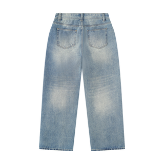 Men’s Vintage Wash Denim Jeans
