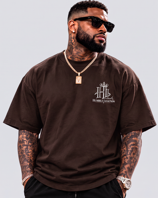 F.E.A.R. Heavyweight Tee - Brown Front