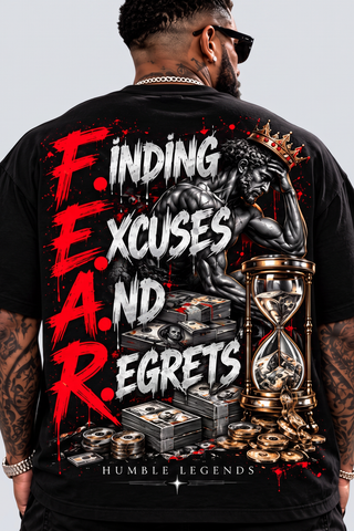 Back of F.E.A.R. heavyweight tee