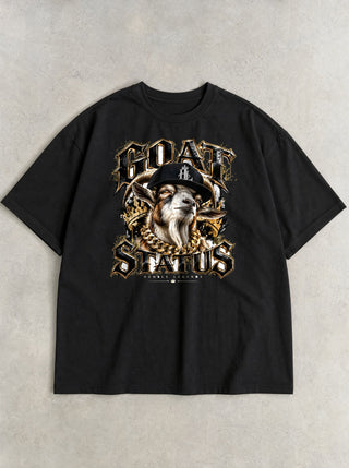 GOAT Status Gold Edition Tee - Black Beauty