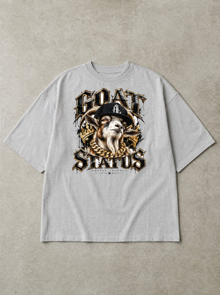 GOAT Status Tee - Light Gray