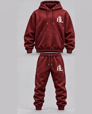 HL Vintage Wash Matching Set - Red - Front