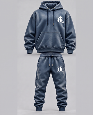 HL Vintage Wash Matching Set - Washed Blue - Front