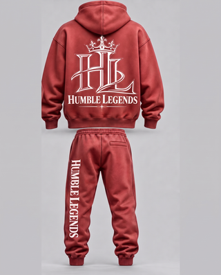 HL Vintage Wash Matching Set - Washed Red - Back