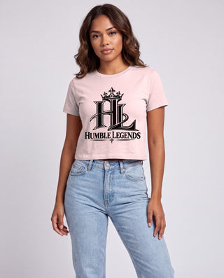 HL Crop Top - Light in Pale Pink
