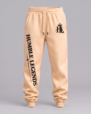 HL Essential Heavyweight Sweatpants in Apricot - front