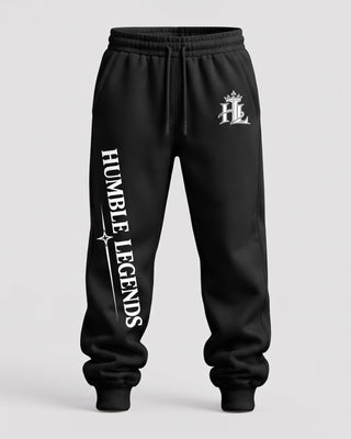 HL Essential Heavyweight Sweatpants in Black - front