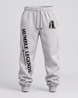 HL Essential Heavyweight Sweatpants in Light Gray - front
