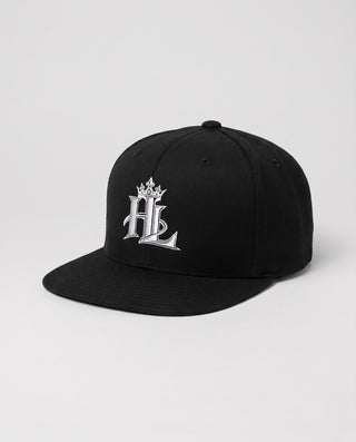 HL Signature Snapback - Dark - Black close-up