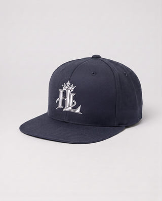 HL Signature Snapback - Dark - Navy close-up