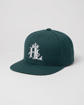 HL Signature Snapback - Dark - Spruce close-up