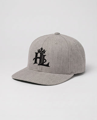HL Signature Snapback - Light - Heather Grey close-up