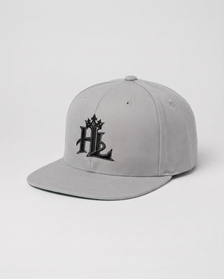 HL Signature Snapback - Light - Silver close-up