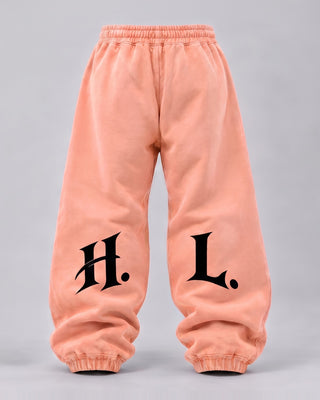 HL Vintage Wash Sweatpants in Light Pink - back