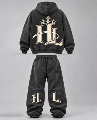 HL Vintage Wash set in Black - back