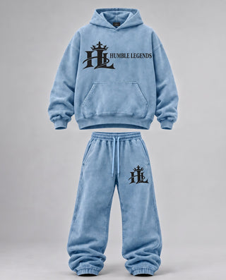 HL Vintage Wash set in Light Blue - front