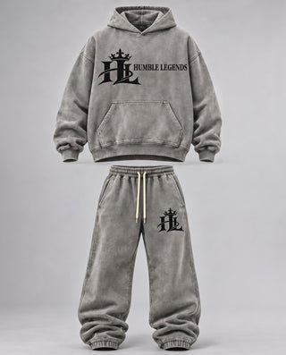 HL Vintage Wash set in Light Gray - front