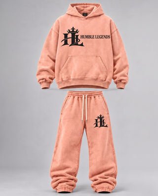 HL Vintage Wash set in Light Pink - front