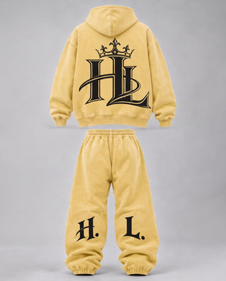 HL Vintage Wash set in Light Yellow - back