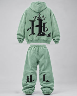 HL Vintage Wash set in Mint Green - back