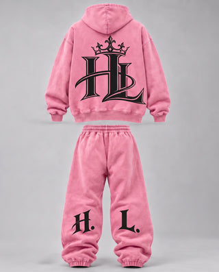 HL Vintage Wash set in Pink - back