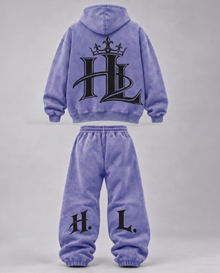 HL Vintage Wash set in Purple - back