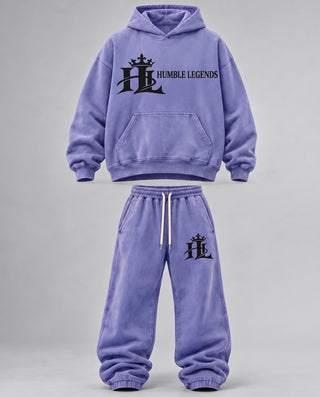 HL Vintage Wash set in Purple - front