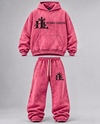 HL Vintage Wash set in Rose Red - front