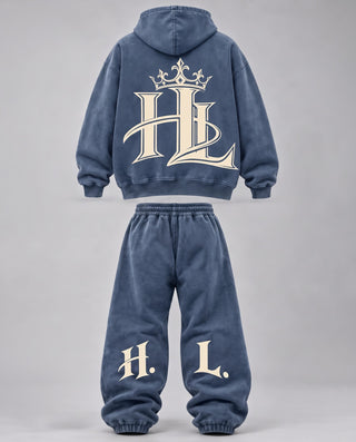 HL Vintage Wash set in Washed Blue - back
