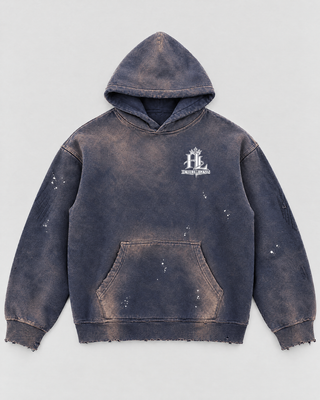 Losing Is Not An Option hoodie - Navy Blue Front